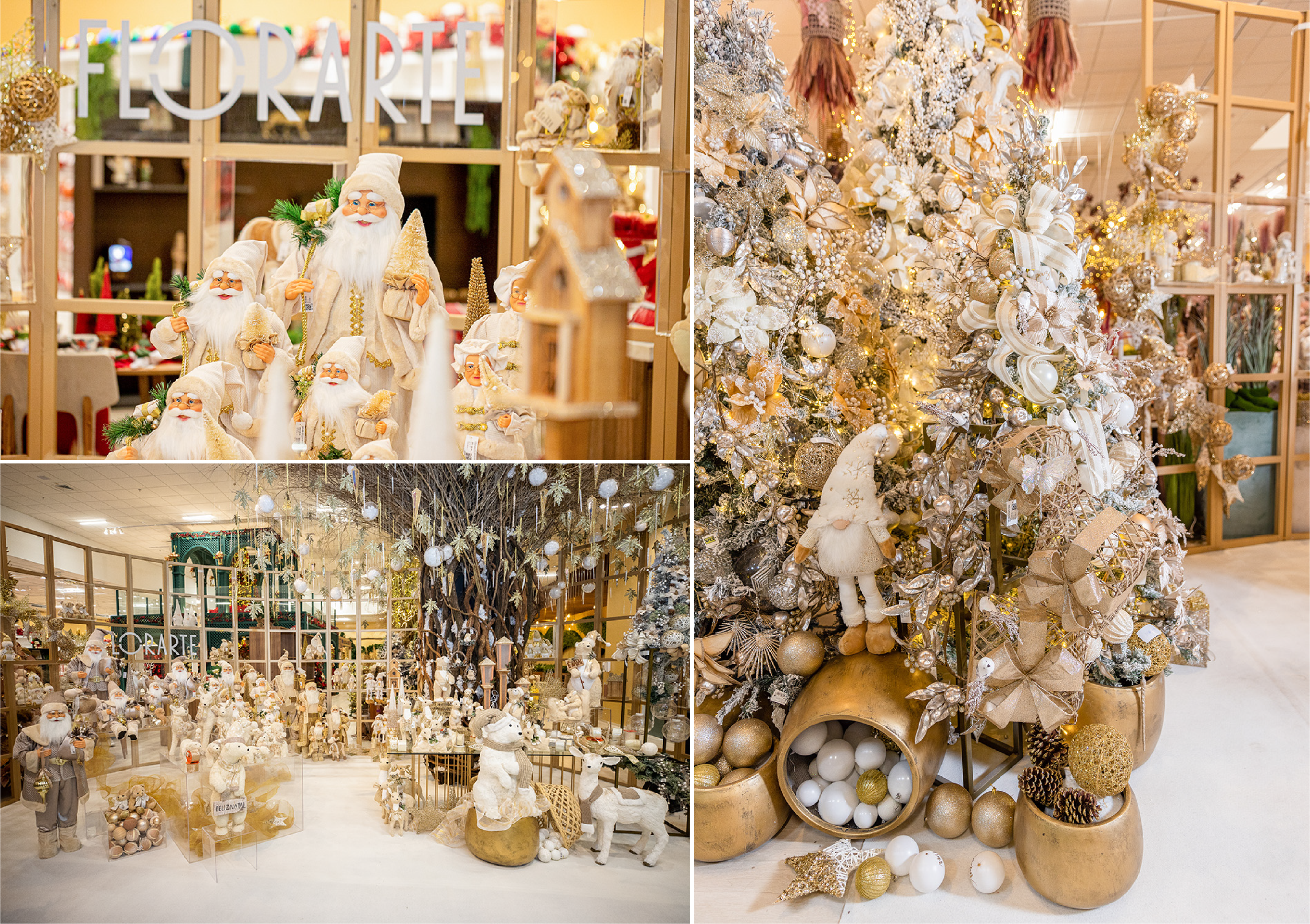 Showroom Natal FLORARTE 2022. Cen&aacute;rio Vila dos Sonhos.