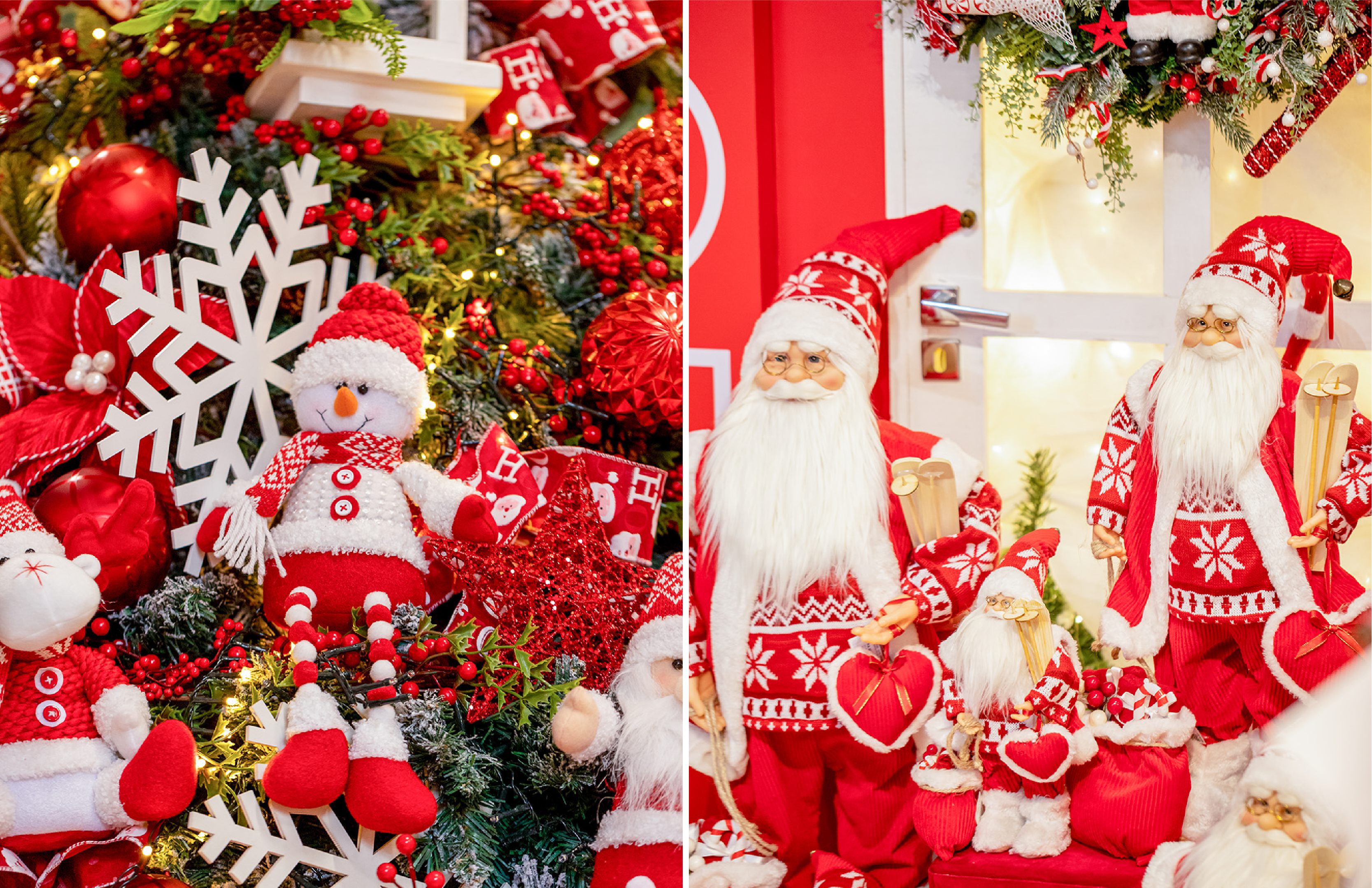 Showroom Natal FLORARTE 2022. Cen&aacute;rio Vila Nevada.